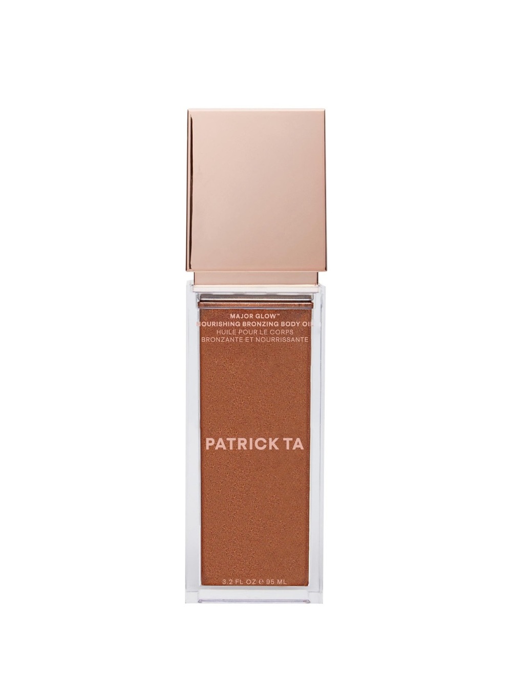 [SKIN] Patrick Ta Major Glow Bronzing Body Oil Hydrating Shimmer Glow 95mL